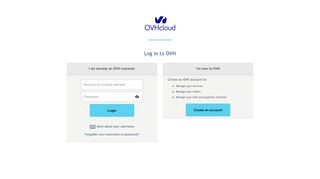 
                            2. Control panel - OVH