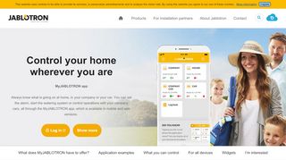
                            2. Control your home wherever you are | Jablotron