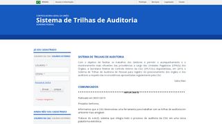 
                            1. Controladoria-Geral da União - trilhas.cgu.gov.br