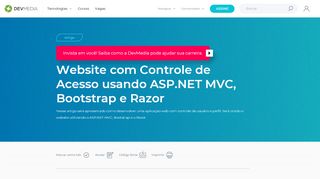 
                            7. Controle de Acesso usando ASP.NET MVC, Bootstrap e Razor