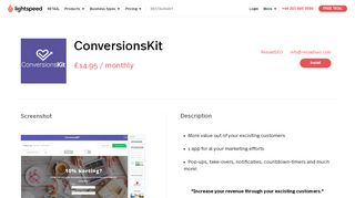 
                            1. ConversionsKit | Apps