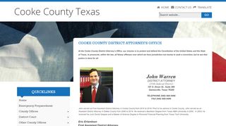 
                            7. Cooke County District Attorney's Office - Cooke County, Texas