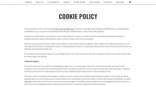 
                            9. Cookie Policy - Oberalp Group