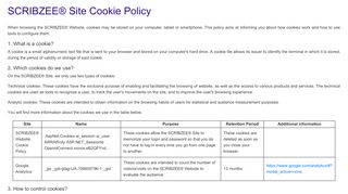 
                            9. COOKIES - scribzee.com