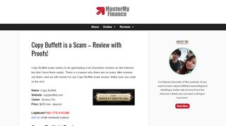 
                            8. Copy Buffett is a Scam - Review with Proofs!