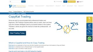 
                            1. Copykat - The easiest Way to Copy Trading | Automated ...