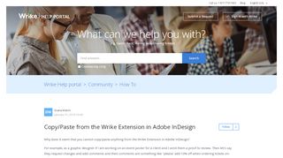 
                            8. Copy/Paste from the Wrike Extension in Adobe ... - Wrike Help portal