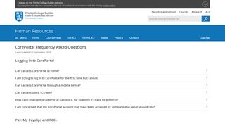 
                            4. CorePortal Frequently Asked Questions - Human Resources - Trinity ...