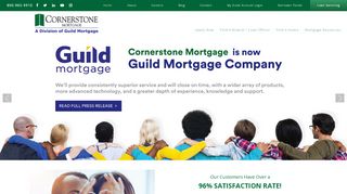 
                            3. Cornerstone Mortgage: Home