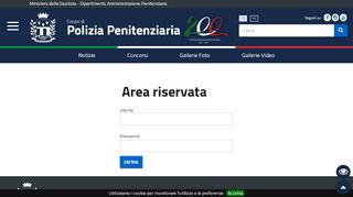 
                            1. Corpo di Polizia Penitenziaria - Area Riservata