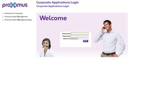 
                            6. Corporate Applications Login - Proximus