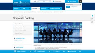 
                            7. Corporate Banking | Abu Dhabi Islamic Bank (ADIB) - Egypt