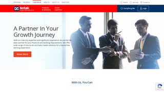 
                            1. Corporate Banking Services by Kotak Mahindra Bank