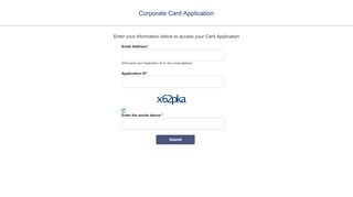 
                            7. Corporate Card Application Login - American Express