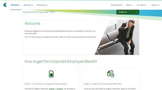 
                            1. Corporate Employee Offer - Telstra