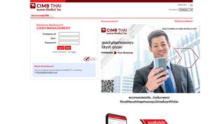 
                            9. Corporate Internet Banking - bizchannel.cimbthai.com