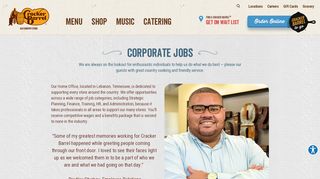 
                            4. Corporate Jobs - Cracker Barrel