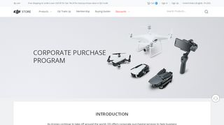 
                            5. CORPORATE PURCHASE PROGRAM - DJI Store