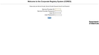 
                            8. Corporate Registries System (CORES)