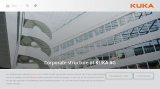 
                            1. Corporate structure | KUKA AG - KUKA Robotics