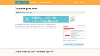 
                            9. Corporate Yatra (Corporate.yatra.com) - LOGIN