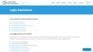 
                            3. correct-website-login | Casting Networks - NYC