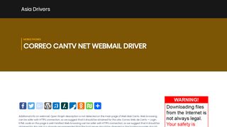 
                            11. CORREO CANTV NET WEBMAIL DRIVER - asiavr.me