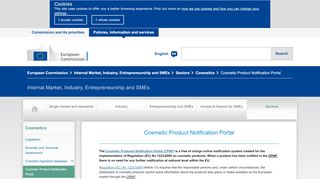 
                            1. Cosmetic Product Notification Portal - Internal Market ...