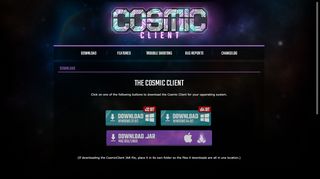 
                            3. Cosmic Client