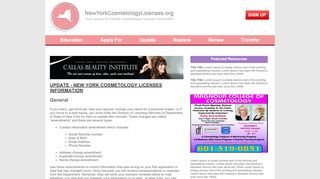 
                            5. Cosmtology Licenses