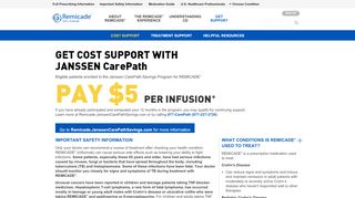 
                            5. Cost Support With Janssen CarePath | REMICADE® (infliximab)