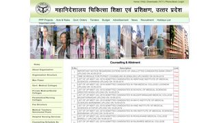 
                            4. Counselling & Allotment-Directorate of Medical Education and ...