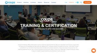 
                            2. Coupa Training and Certification | Coupa Software