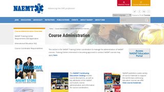 
                            1. Course Administration Overview - naemt