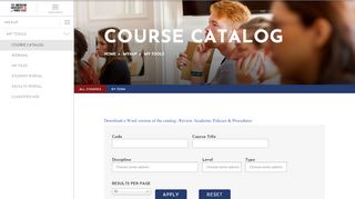 
                            9. Course Catalog | The American University of Paris - Enter your AUP ...