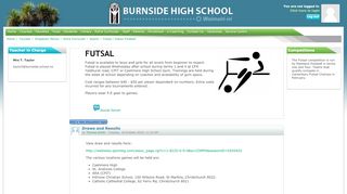 
                            8. Course: Futsal / Indoor Football - Burnside High School