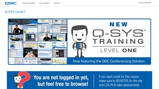 
                            6. Course: Q-SYS Level 1 Training - QSC Training