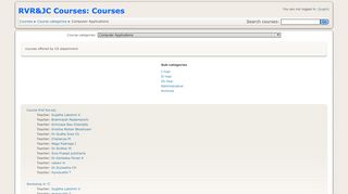 
                            3. Courses: Computer Applications