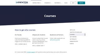 
                            10. Courses - Knewton