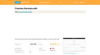 
                            9. Courses.karunya.edu: Karunya University's Course ...