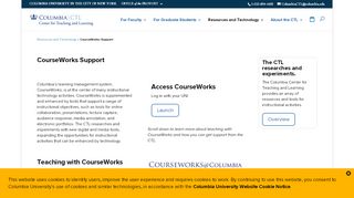 
                            2. CourseWorks Support | Columbia CTL