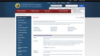 
                            6. Court Records - Records - County of Alameda - Superior Court of ...