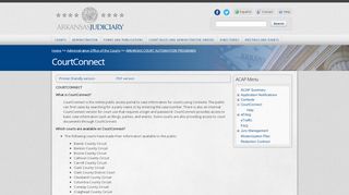 
                            3. CourtConnect | Arkansas Judiciary