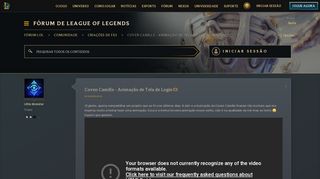 
                            4. Coven Camille - Animação de Tela de Login - …