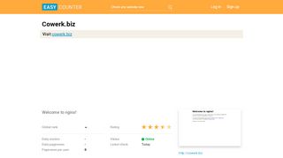 
                            5. Cowerk.biz: Welcome to nginx! - Easy Counter