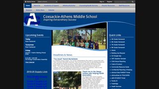 
                            2. Coxsackie-Athens Middle School / Homepage