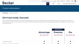 
                            1. CPA Review Courses | Becker Professional Education