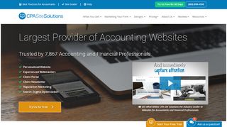 
                            6. CPA Site Solutions: Accounting Websites, CPA Website ...