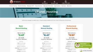 
                            5. cPanel Hosting - Best cPanel Web Hosting for VPS ... - KnownHost