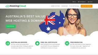 
                            7. cPanel SSD Cloud Website Hosting Australia from $2.50/month